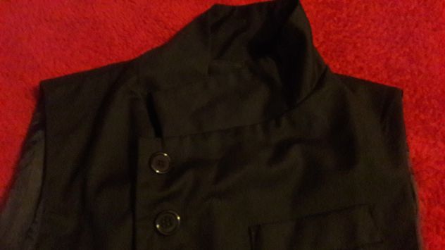 Gilet nero irregolare Tg M - NUOVO - Foto 3