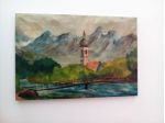 Quadro con paesaggio