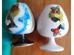 coppia vasetti in ceramica anni 60