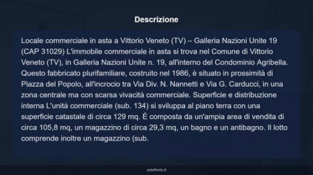 Immobile in asta di 129 m² in vendita a Vittorio Veneto - Foto 9