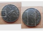 MONETA DA 5 CENTESIMI IMPERO DEL 1942 REGNO D'ITALIA - CON DIFETTO DI CONIO -