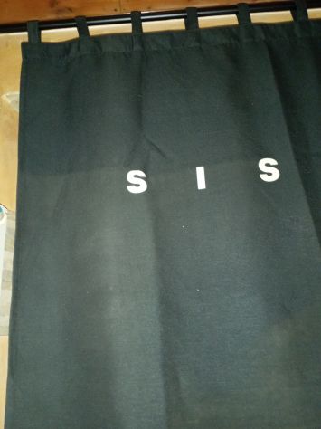 Tenda Vintage SISLEY originale anni 90 – Tessuto Ignifugo da collezione - Foto 4