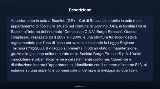 Immobile in asta di 69 m² in vendita a Scarlino - Foto 4