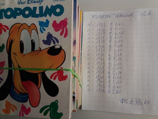 FUMETTI TOPOLINO ( MISTI WINTAGE ) - Foto 4