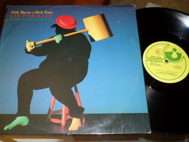 NICK MASON R. FENN Feat.David Gilmour (Pink Floyd) Lie For Alie -12" 7 Maxi 45