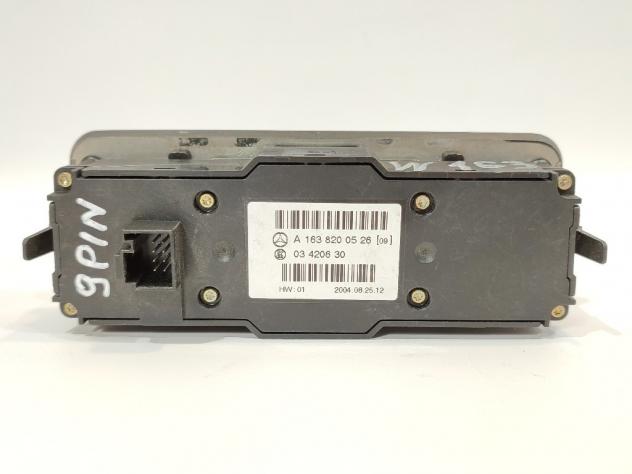 PULSANTIERA ANTERIORE SINISTRA MERCEDES ML W163 2° Serie A1638200526 (0205) - Foto 4