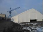 Tunnel da 12,2m lunghezza 18,3m Altezza massima 6,4m Altezza laterale 3m