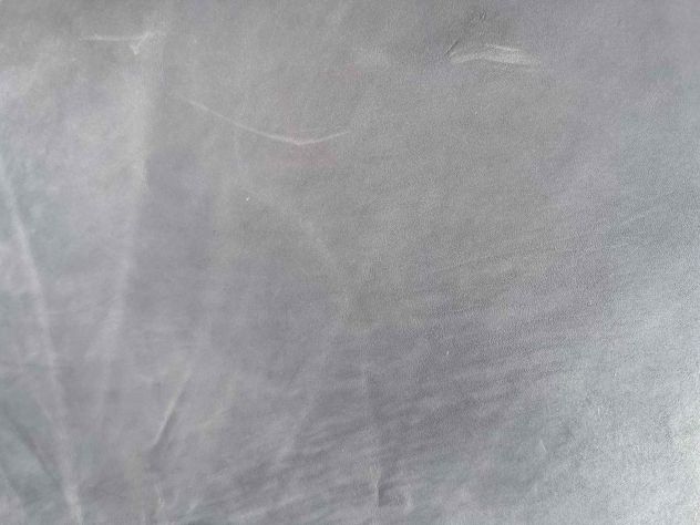 Pelle di vitello crust grigio perla per Artigianato - Foto 4