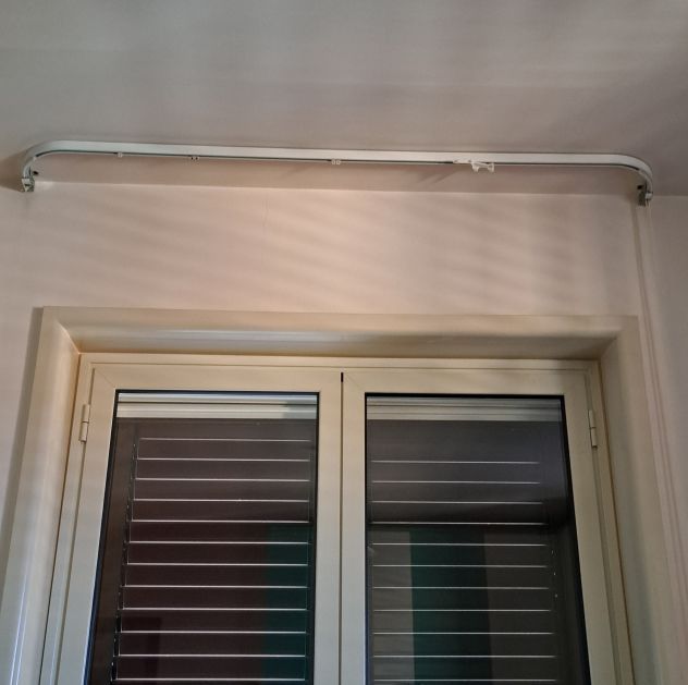 Binario per Tenda 157 x 18 Laterali Tondi La Coppia - Foto 2