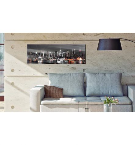 Quadro Con Vetro Acrilico New York Cm.120x40 O 135x45 - Foto 2