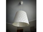 Lampadario ricamato