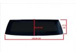 207001 LUNOTTO VETRO CRISTALLO POSTERIORE VERDE TERMICO JDM ALOES