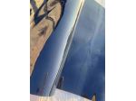 Pelle vernice lucida colore blu oceano - Sp. 2,2