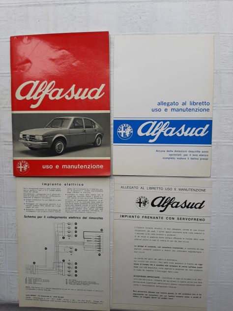 ALFA ROMEO ALFASUD    ANNO 1972    USO E MANUTENZIONE   ORIGINALE - Foto 2