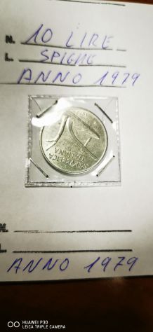 10 LIRE SPIGHE ANNO 1979 - Foto 3