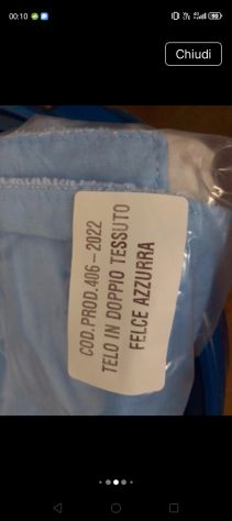 Nuovi sigillati 2 asciugamani Felce Azzurra - Foto 4
