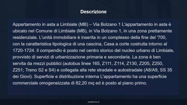 Immobile in asta di 82 m² in vendita a Limbiate - Foto 15