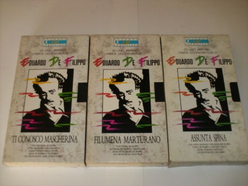 videocassette e. de filippo