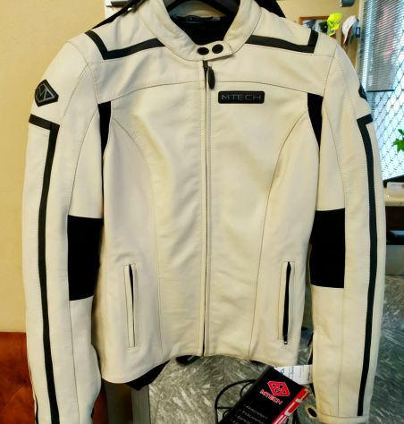 Giubbotto moto donna