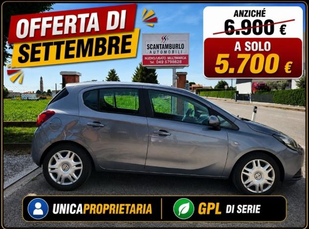 Opel Corsa 1.4 90CV GPL Tech 5 porte Advance