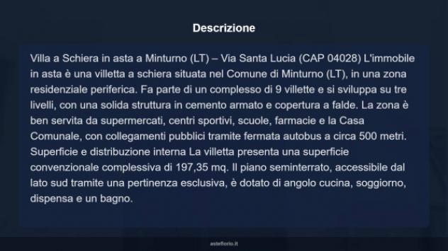 Immobile in asta di 197 m² in vendita a Minturno - Foto 12