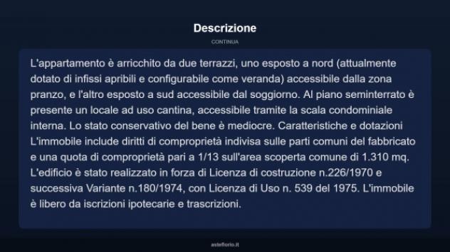 Immobile in asta di 103 m² con più di 5 locali in vendita a Quarrata - Foto 4