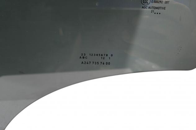 VETRO SCENDENTE POSTERIORE DESTRO MERCEDES GLA Serie (H247) A2477357600 (20) - Foto 7