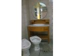 mobile bagno Eurodesign ciliegio a consolle marmo