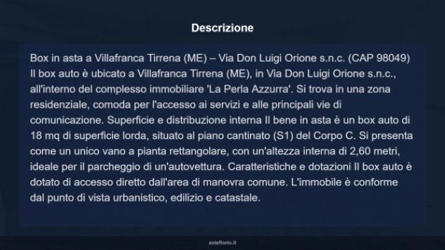 Immobile in asta di 18 m² in vendita a Villafranca Tirrena - Foto 9