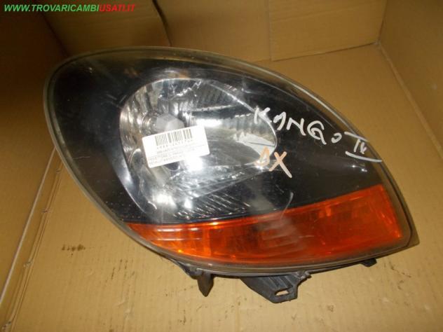 PROIETTORE D. PARAB. NERA FRECCIA ARANCIO RENAULT KANGOO (K76)  Parti elettriche  Fanaleria  Proiettori  Proiettore ant. RENAULT - KANGOO - 01-04-2003
