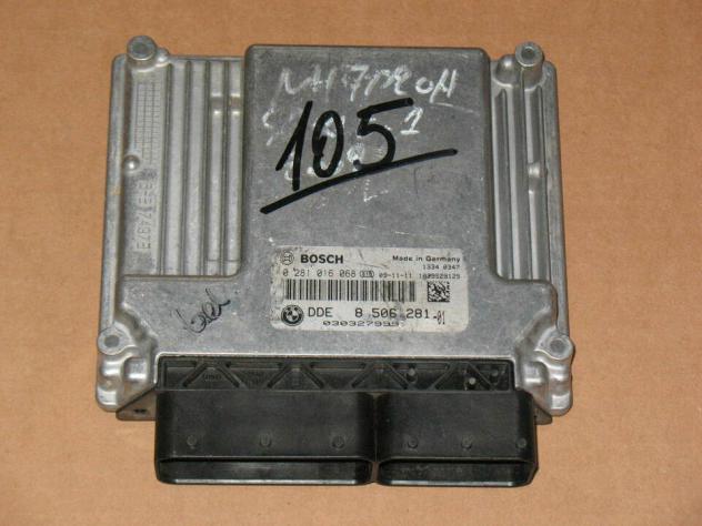 0281016068 ECU CENTRALINA BMW 0281016068 DDE8506281 030327999 EDC17C06-4.11