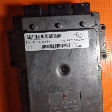 CENTRALINA MOTORE Visteon Engine ECU, Fiat Ducato 2.2, SW9665066480, S/W 96 650 - Foto 2