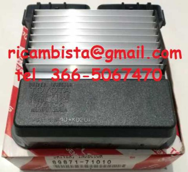 89871-71010 Toyota Avensis 2.2 centralina iniettori