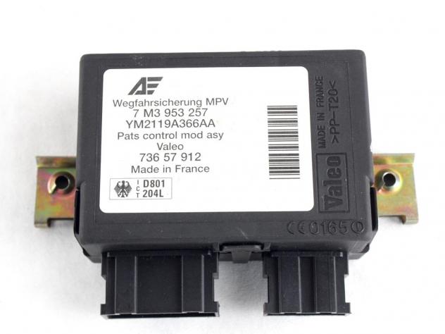 038906019FC KIT ACCENSIONE AVVIAMENTO VOLKSWAGEN SHARAN 1.9 D 4X4 85KW 6M 5P (2002) RICAMBIO USATO CON CENTRALINA MOTORE, QUADRO STRUMENTI CONTACHILOM - Foto 5