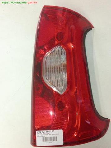 FANALE POST. DX 999-U1561116 Parti elettriche  Fanaleria  Fanali  Fanale post. dx. FIAT - NEW PANDA - 2012  2024, FIAT - NEW PANDA VAN - 2012