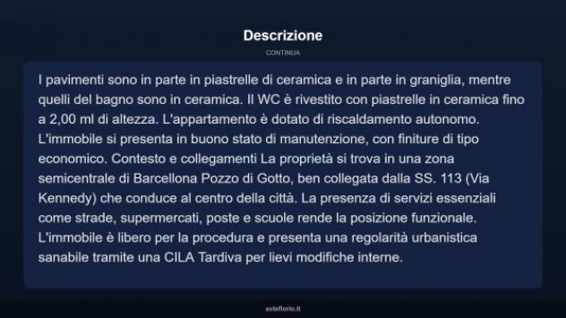 Immobile in asta di 148 m² con più di 5 locali in vendita a Barcellona Pozzo di Gotto - Foto 17