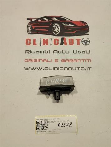 FANALE LUCE TARGA TOYOTA C-HR Ibrida 81270-F4010 2ZR (1623) - Foto 2