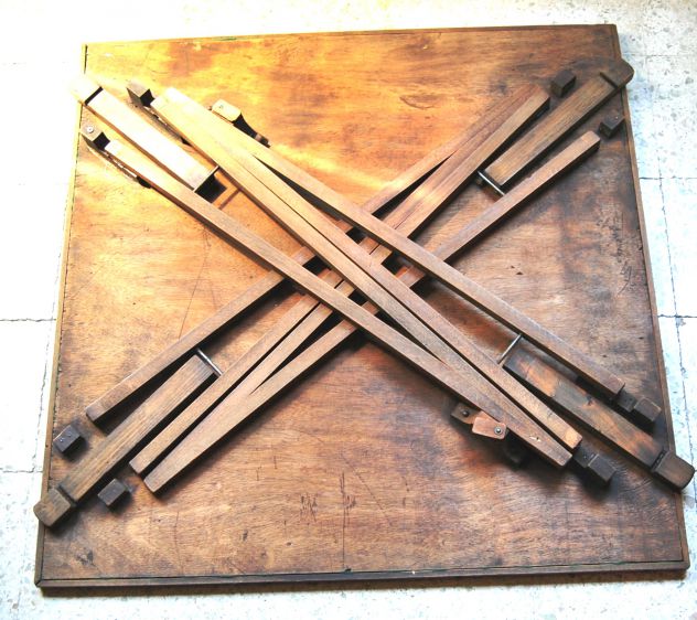 tavolino da gioco in legno richiudibile - Foto 5