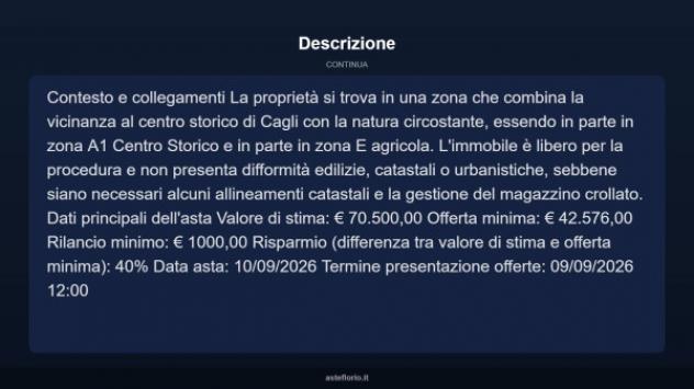 Immobile in asta di 180 m² con più di 5 locali in vendita a Cagli - Foto 17