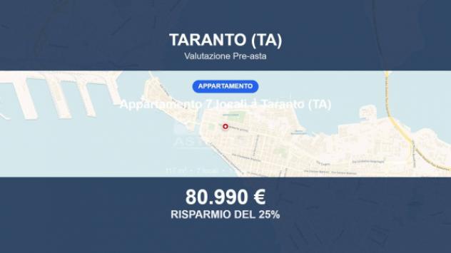 Immobile in asta di 117 m² in vendita a Taranto