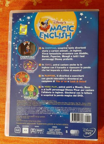 DISNEY MAGIC ENGLISH DVD 1- Hello ANNO 2006 - Foto 4