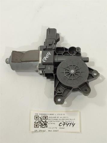 MOTORINO ALZAVETRO POSTERIORE SINISTRO JAGUAR XF Serie D360900 FC8063 224DT (1115)