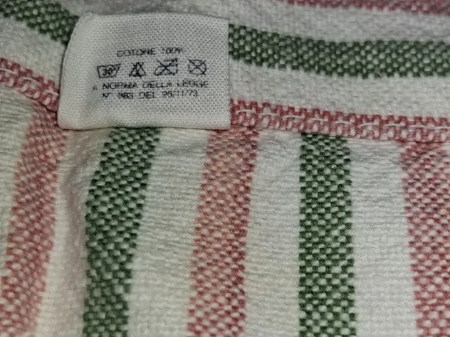 Lotto 3 Grembiuli interi Cucina Vintage Cotone e Impermeabile in Gomma Neoprene - Foto 5