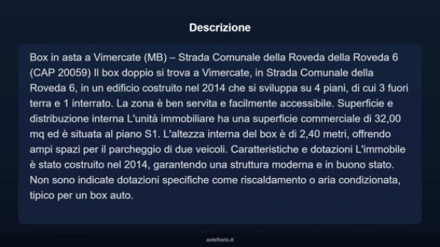 Immobile in asta di 32 m² in vendita a Vimercate - Foto 3