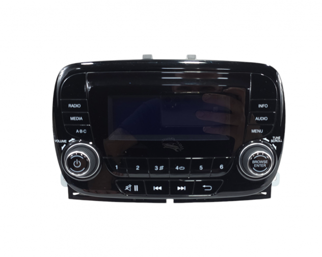 FRONTALINO AUTORADIO FIAT 500 Serie 0735716291 169 A4.000 Benzina 1200 (15)