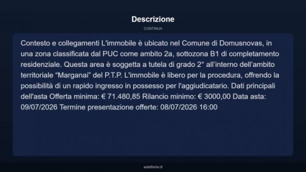 Immobile in asta di 609 m² in vendita a Domusnovas - Foto 13