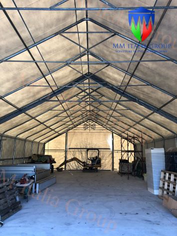 Tunnel per foraggio, ricovero fieno 10 x 12 x 5,7 mt. occasione