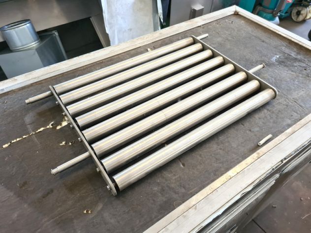 rulliera trasportatrice inox usata