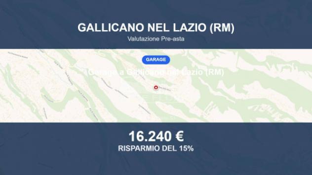 Immobile in asta di 26 m² in vendita a Gallicano nel Lazio