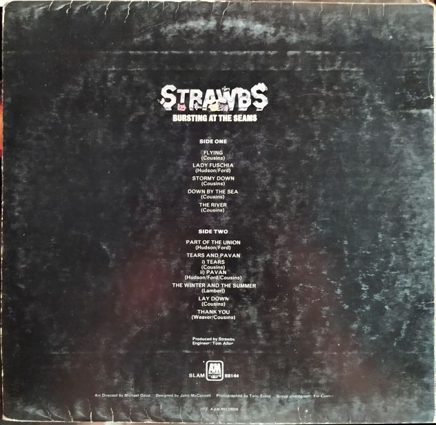 Strawbs - Bursting at the Seams - LP-1973-A&M Records- - Foto 2
